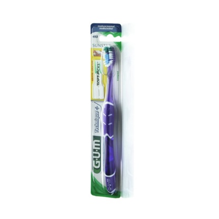 GUM Technique Compact Medium 493 Οδοντόβουρτσα Μέτρια