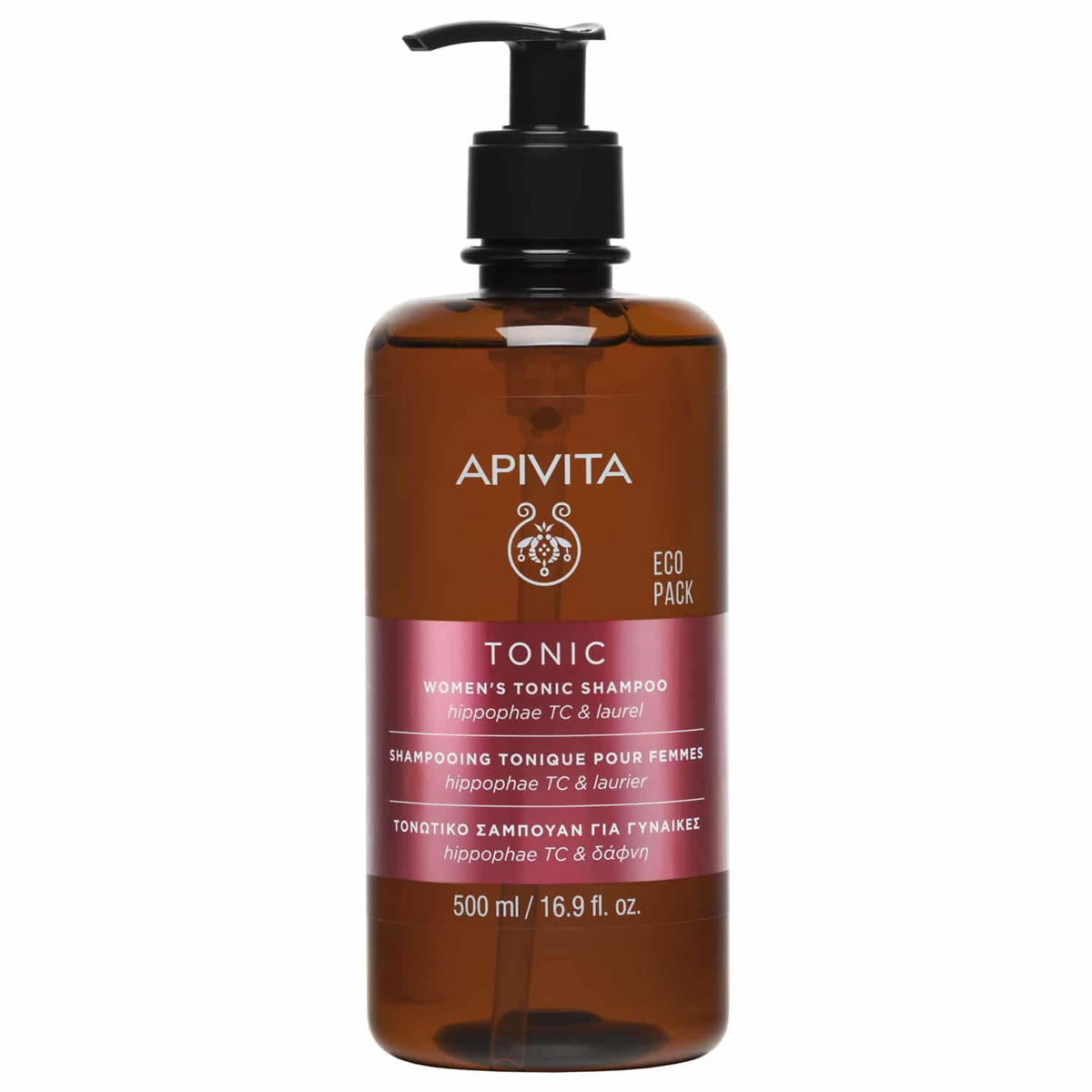 10-10-08-164-WOMENS-TONIC-SHAMPOO-ECO-PACK APIVITA, Τονωτικό Σαμπουάν, Τριχόπτωση