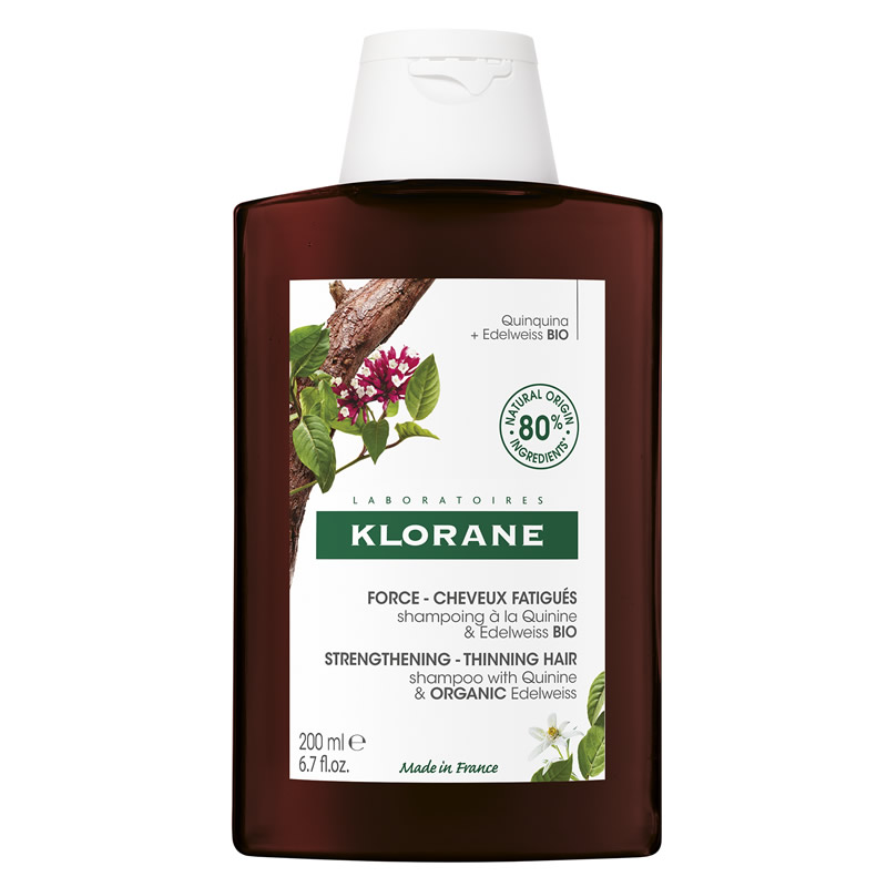 3282770141252-new KLORANE Quinine, Σαμπουάν για Ενδυνάμωση & Τριχόπτωση