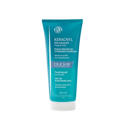 DUCRAY Keracnyl Αφρίζον Gel Καθαρισμού για Δέρμα με Tάση Aκμής