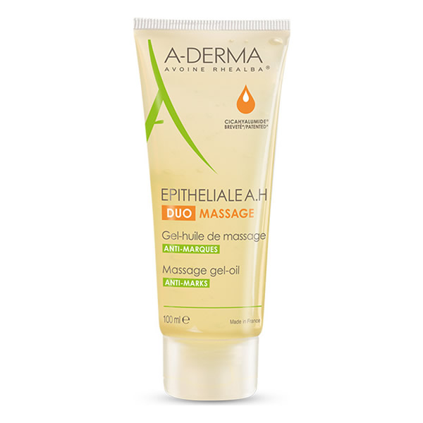 3282770144222 A-DERMA Epitheliale A.H Massage Gel Huile Αντιμετώπιση Ούλων & Ραγάδων 100ml - Image 1