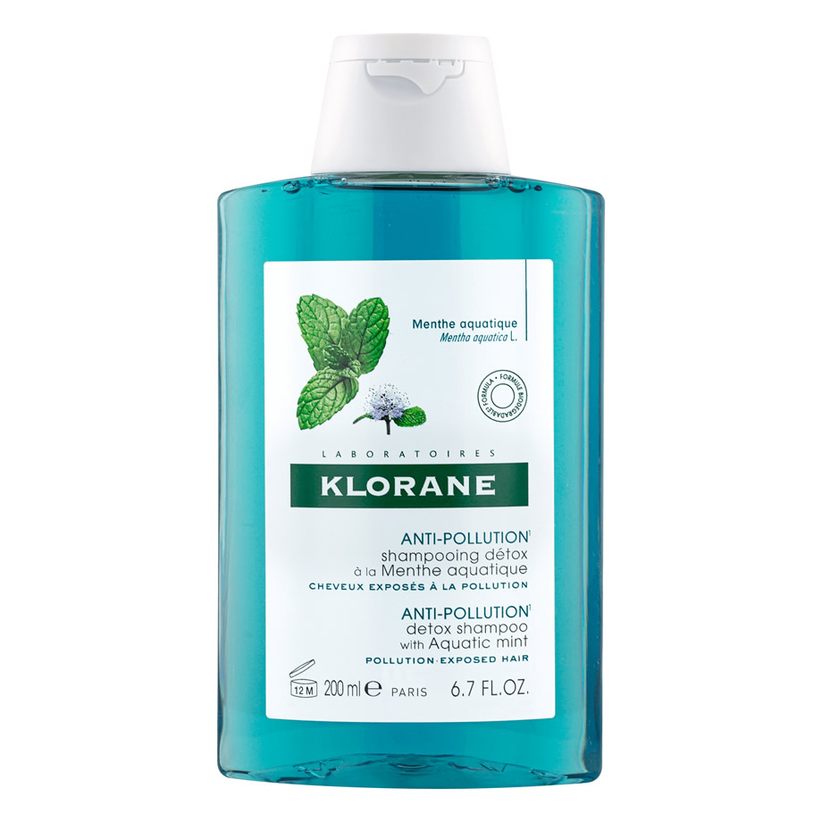 3282770144864-new KLORANE Aquatic Mint, Σαμπουάν Αποτοξίνωσης