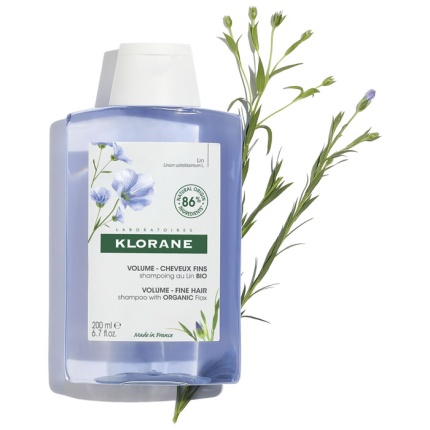 KLORANE Linum, Σαμπουάν για Όγκο