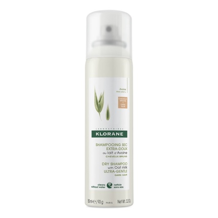 KLORANE Dry Shampoo Βρώμη, Κανονικά/Σκουρόχρωμα Μαλλιά