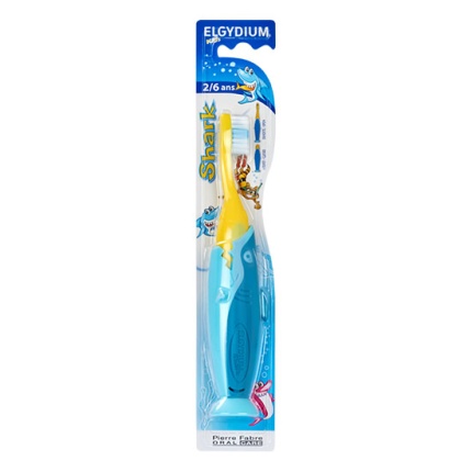ELGYDIUM Kids Shark, Οδοντόβουρτσα για παιδιά 2-6 Ετών