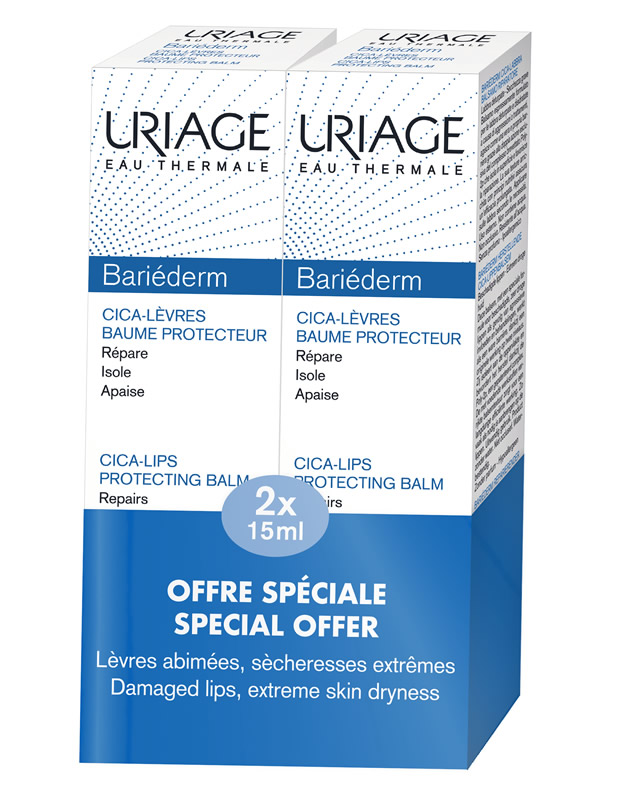 URIAGE Bariederm Cica-Lips, Επανορθωτικό Balm Χειλιών