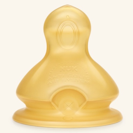 NUK Θηλή First Choice plus LATEX  με βαλβίδα για γάλα 0 - 6μηνών