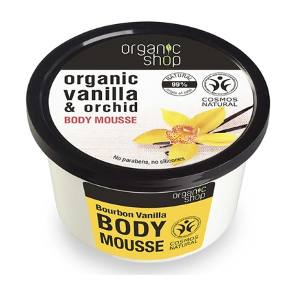 NATURA SIBERICA Bourbon Vanilla & Orchid Body Mousse