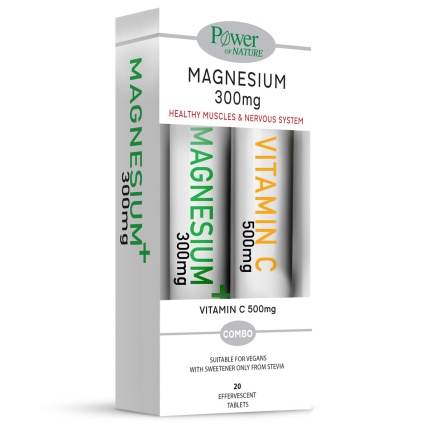 POWER HEALTH, Magnesium 300Mg, 20 Αναβράζοντα, 5200321011111
