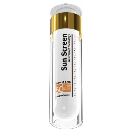 FREZYDERM, sun screen velvet, SPF50+, 5202888222290, αντηλιακό προσώπου