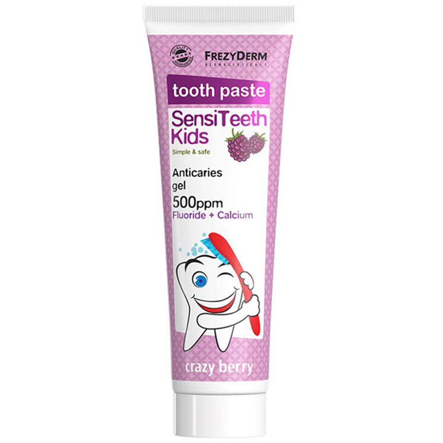 5202888230059 FREZYDERM Sensiteeth Kids Toothpaste 500ppm 50ml