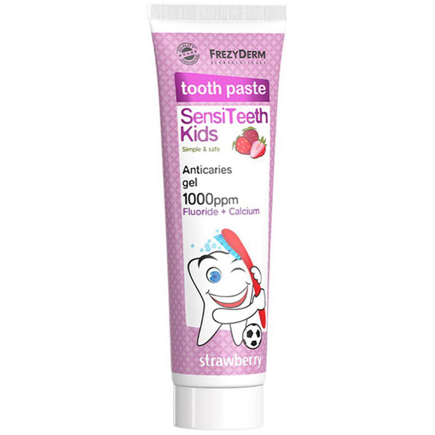 5202888230097 FREZYDERM Sensiteeth Kids Toothpaste 1000ppm 50 ml