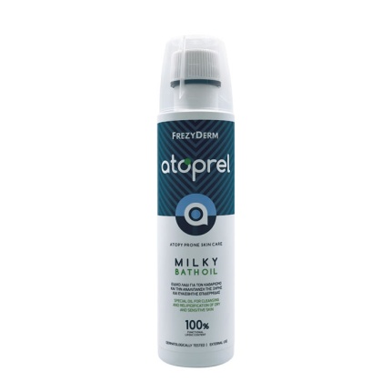 FREZYDERM Atoprel Milky Bath Oil Ενυδατικό Λάδι 250ml