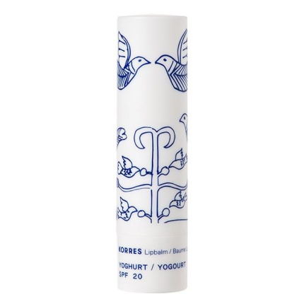 KORRES Lip Balm Yoghurt SPF20, Ενυδατική Φροντίδα για τα Χείλη Γιαούρτι με Αντιηλιακή Προστασία