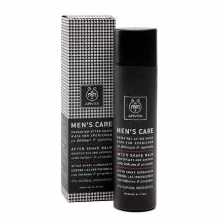 APIVITA MEN AFTER SHAVE Ενυδατικό Κατά των Ερεθισμών με Βάλσαμο & Πρόπολη