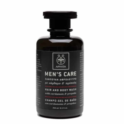 APIVITA MEN, SHAMPOO SHOWER GEL, Σαμπουάν, Αφρόλουτρο