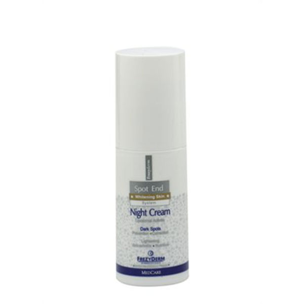 frezyderm-spot-end-night-cream FREZYDERM spot end night cream, κηλίδες ηλικίας, πανάδες, κηλίδες από τον ήλιο