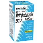 HEALTH AID Methylcobalamin Metcobin B12 1000mg 60Ταμπλέτες