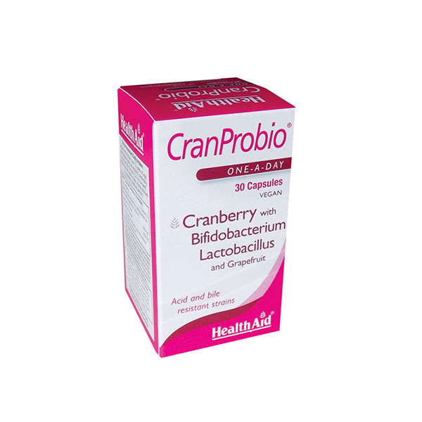 health-aid-cranprobio-vegan HEALTH AID CRAN PROBIO 30 caps vegetarian - Image 1
