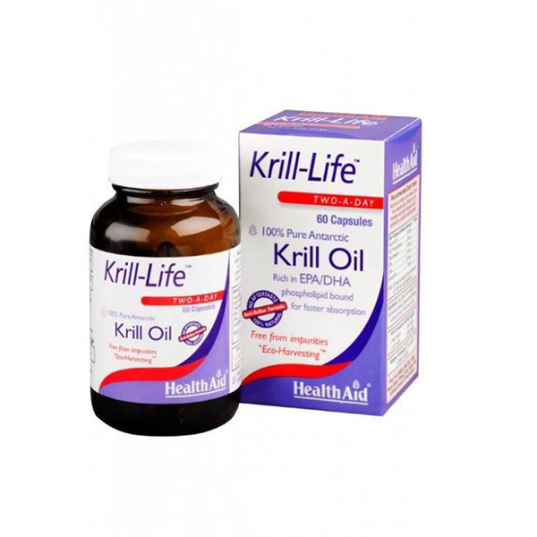 health-aid-krill-life-60caps HEALTH AID KRILL-LIFE oil 500mg 60caps - Image 1