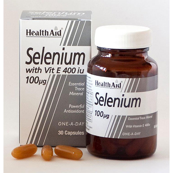 health-aid-selenium HEALTH AID SELENIUM + vit Ε 30caps - Image 1