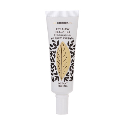 KORRES Eye Mask Black Tea, Μάσκα Ματιών για Άμεση Σύσφιξη 6ml