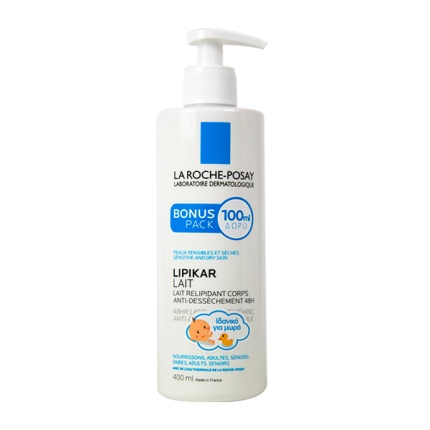 LA ROCHE POSAY Lipikar Lait Γαλάκτωμα Αναπλήρωσης Λιπιδίων για το Σώμα 400ml