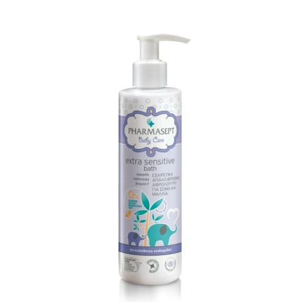 PHARMASEPT Tol Velvet Baby Extra Sensitive Bath, Πολύ Απαλό Αφρόλουτρο