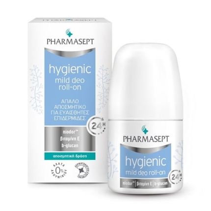 PHARMASEPT Hygienic Mild Deo Roll-on 24h, Απαλό Αποσμητικό