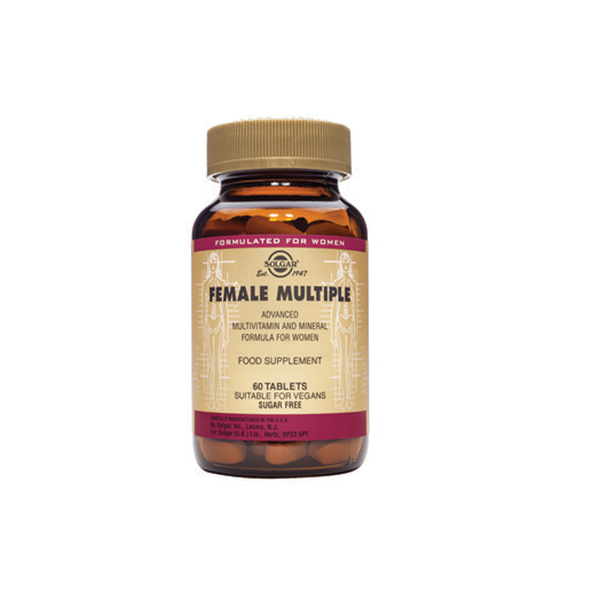 solgar-female-multiple-60tabs SOLGAR FEMALE MULTIPLE 60tabs - Image 1