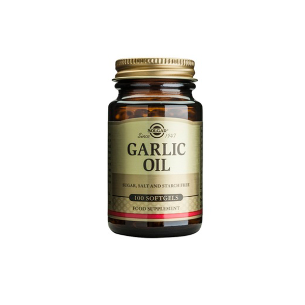 solgar-garlic-oil-100softgels SOLGAR GARLIC OIL 100softgels - Image 1