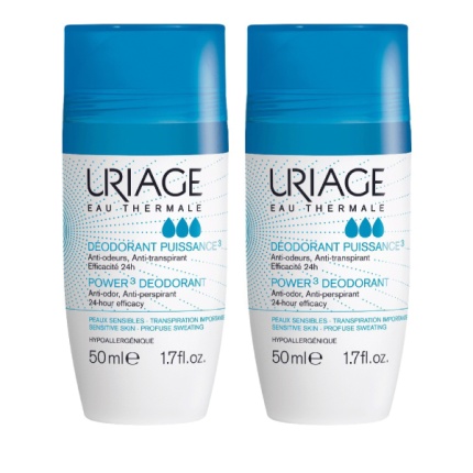 URIAGE Promo Deodorant Power 3, Αποσμητικό Τριπλής Δράσης 24h σε Roll-On