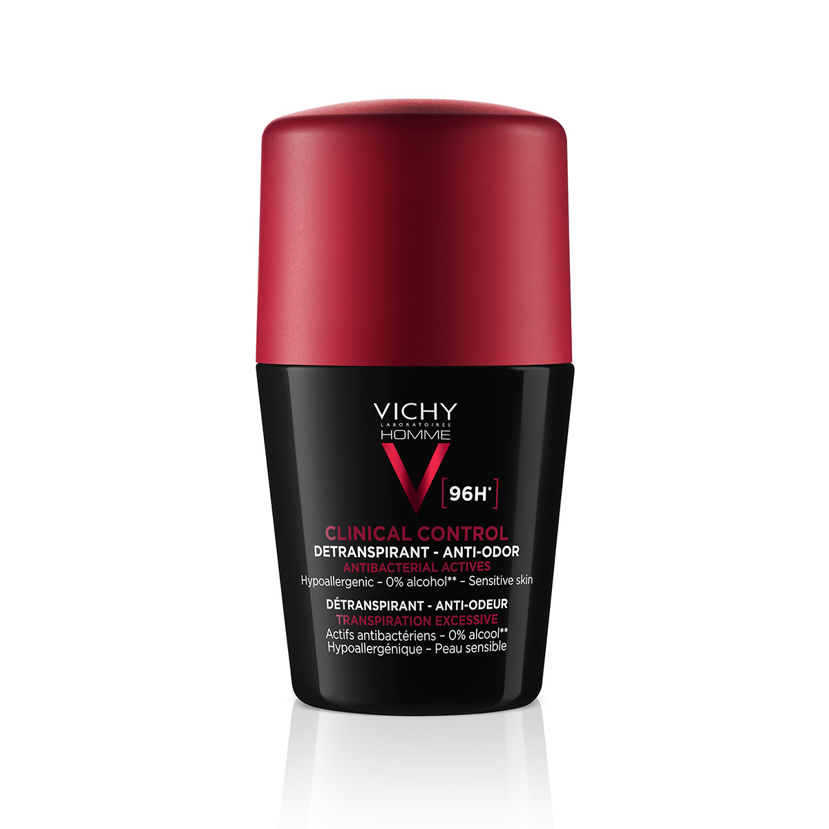 3337875805025 VICHY Clinical Control Roll On Αποσμητικό με 96 Ώρες Διάρκεια για Άνδρες