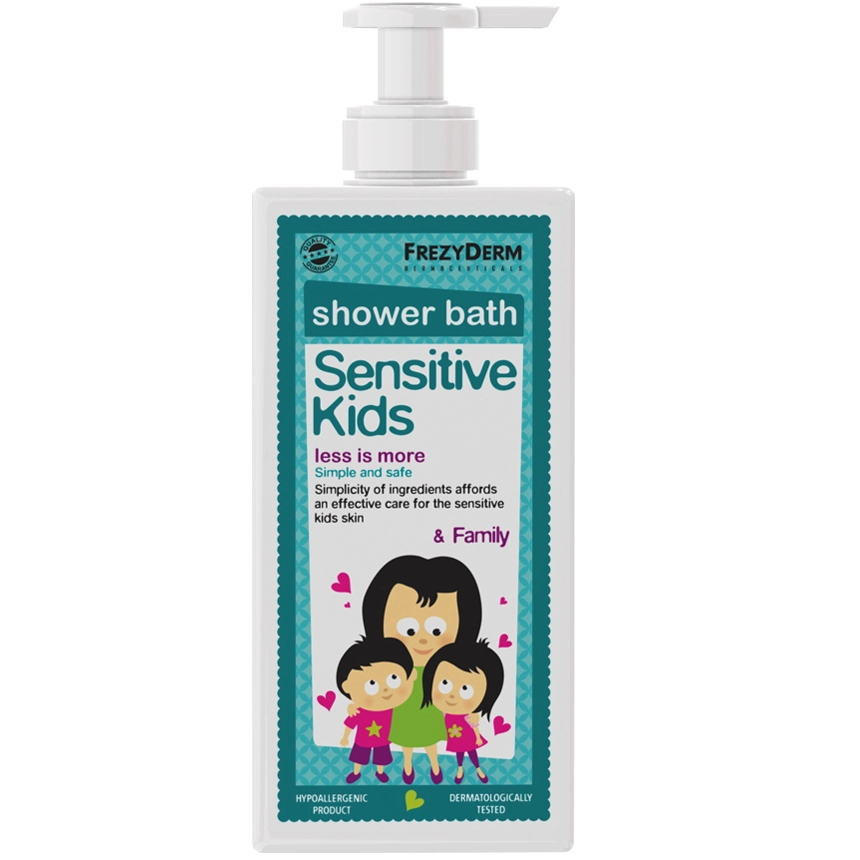 FREZYDERM Kids Sensitive Shower Bath 200ml FREZYDERM Kids Sensitive Shower Bath 200ml