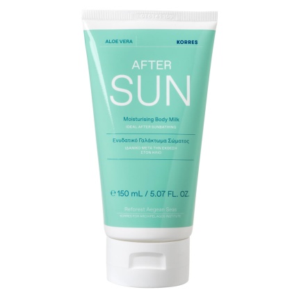 KORRES, Aloe Vera, After Sun, Ενυδατικό Γαλάκτωμα Σώματος, Γαλάκτωμα Για Μετά Την Έκθεση Στον Ήλιο