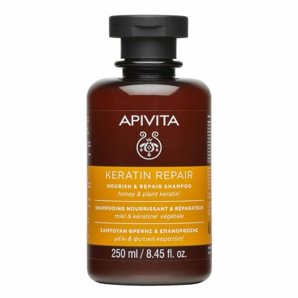APIVITA, Keratin Repair, Σαμπουάν Θρέψης, Σαμπουάν Επανόρθωσης, Σαμπουάν για Ξηρά, Σαμπουάν Ταλαιπωρημένα Μαλλιά, ψαλίδα, φριζάρισμα, σπασμένες άκρες, 5201279094607