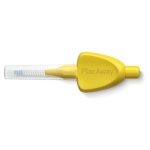 Plac Away Μεσοδόντιο Βουρτσάκι Triple Action 0.7mm, ISO 4, Κίτρινο, 6 Τεμάχια