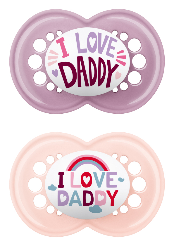ΜΑΜ Πιπίλα Σιλικόνης Ι Love Mummy Daddy 170SG2