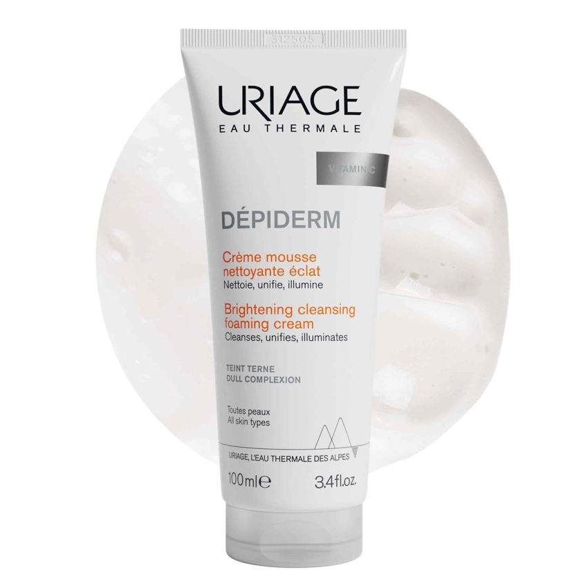 DEPIDERM-3661434009785-PACK-TEXTURE URIAGE Depiderm - Αφρός για Καθαρισμό Και Λάμψη, 100ml - Image 1