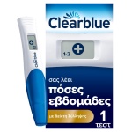 Clearblue Τεστ Εγκυμοσύνης Digital Με Δείκτη Σύλληψης 1τμχ
