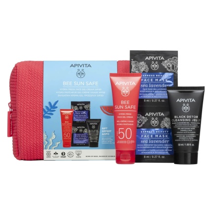 APIVITA Promo Bee Sun Safe, Ενυδατική Κρέμα Gel Προσώπου Spf50, hydra, αντηλιακο προσωπου, αντηλιακη προστασια, spf50