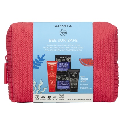 APIVITA Promo Bee Sun Safe, Ενυδατική Κρέμα Gel Προσώπου Spf50, hydra, αντηλιακο προσωπου, αντηλιακη προστασια, spf50