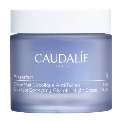 Caudalie Dark Spot Correcting Glycolic Night Cream 50ml gia lamperi kai omoiomorfi epidermida kata ti diarkeia tis nyxtas