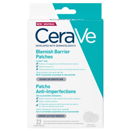 αυτόλλητα επιθέματα CeraVe Blemish Barrier, 3337875927871