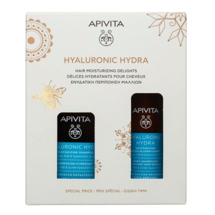 apivita hyaluronic hydra shampoo kai leave in cream