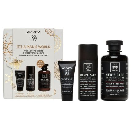 apivita andriko set prosopou somatos mallion