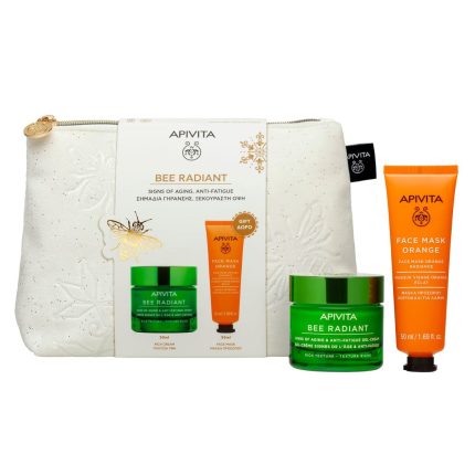 apivita bee radiant rich krema prosopou kai maska