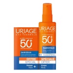 Uriage Bariésun SPF50+ Promo Pack Αντηλιακό Spray 200ml με Δώρο Ενυδατική Αντηλιακή Κρέμα Προσώπου SPF50+ 50ml
