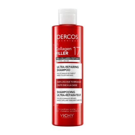VICHY Dercos Collagen 17 Filler, sampouan kata tis trixoptosis