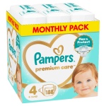 PAMPERS Premium Care Monthly Pack No. 4 (9-14kg) 188τμχ